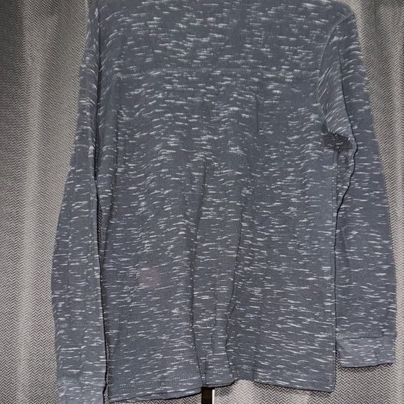 Beverly Hills Polo Club Gray Long Sleeve Henley - Picture 5 of 7